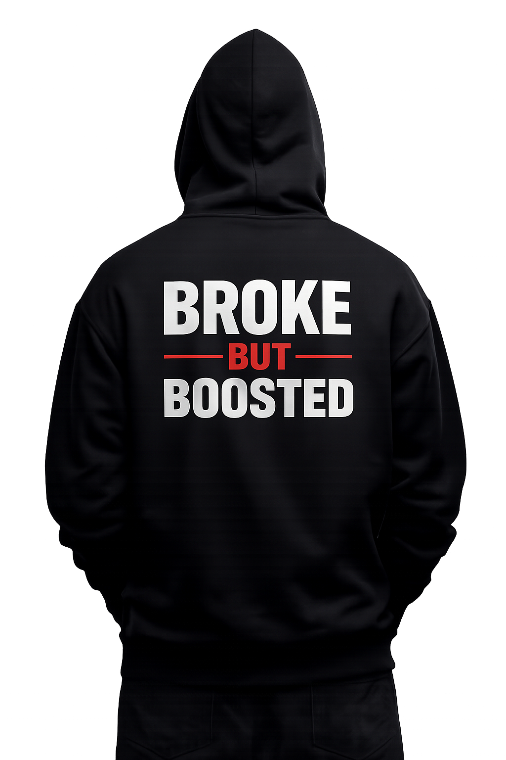 Broke but boosted hoodie